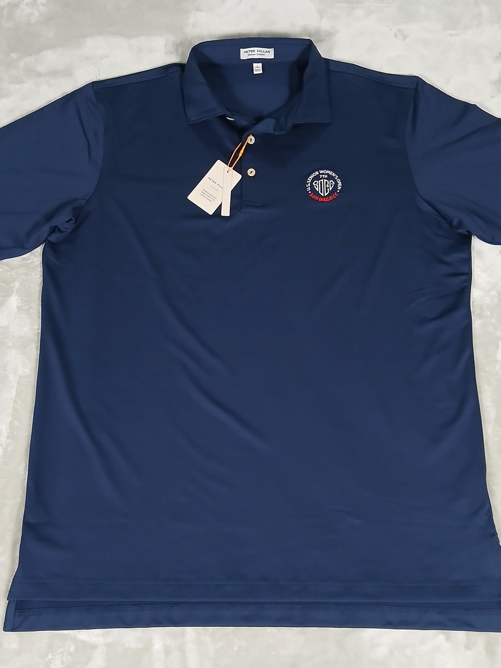 Peter Millar Summer Comfort Polo L Men's Performance Golf NWT